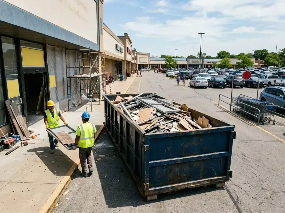 retail-store-renovation-debris-003 — frequently asked questions, Roll-off Dumpster Rentals in Riverton, IL